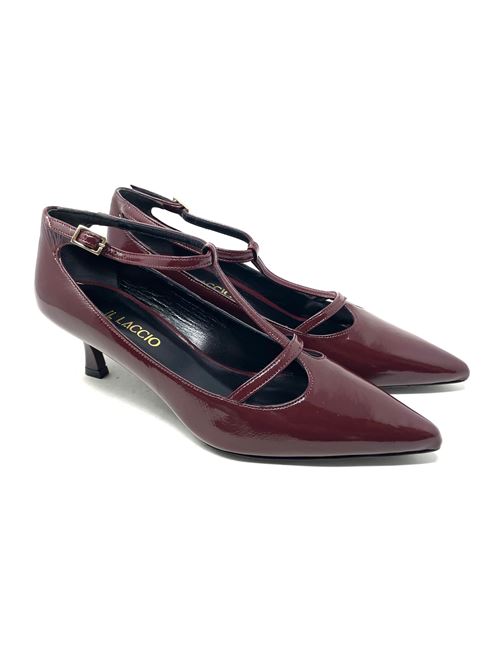 Dekolleté-Schuh für Damen mit Riemchen IL LACCIO | A069VERLUXBORDEAUX